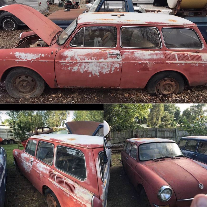 VW type 3 restoration squareback 1967