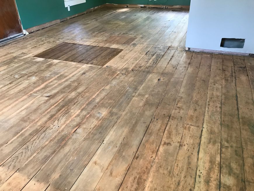 antique douglas fir floorboards hardwood floor restoration refinishing