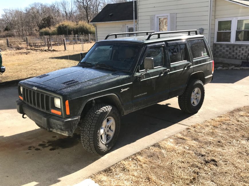 building a custom diy jeep xj roof rack rails