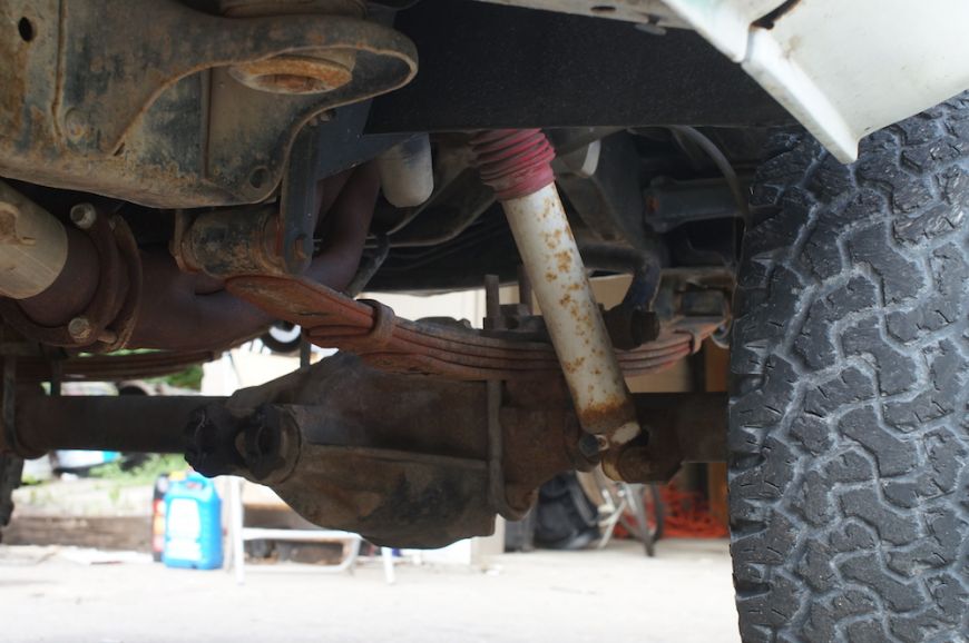 chevy k10 squarebody front suspension