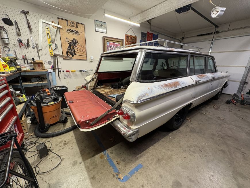 1960 1961 1962 mercury comet tailgate tail gate ford falcon