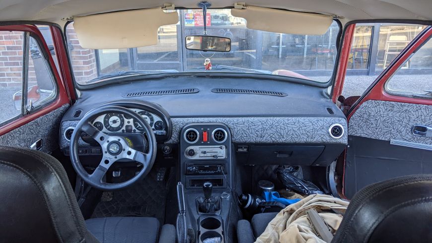 custom miata vw squareback interior